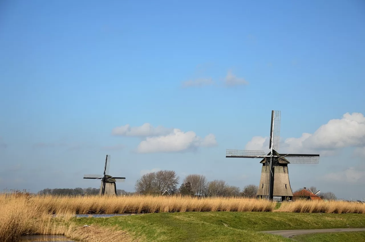 windmill, holland, tradition
